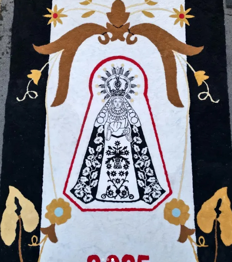 Alfombra de la Cofradía del Stmo. Cristo del Perdón de Archena - Corpus-2025