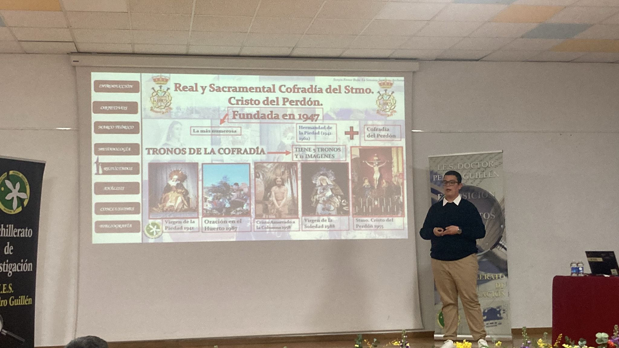 Presentación trabajo de investigación sobre la Semana Santa de Archena